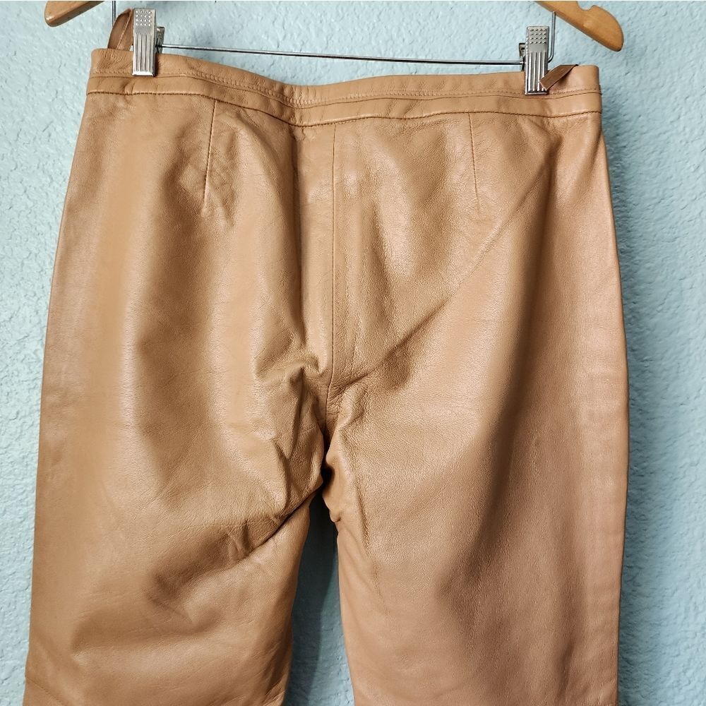 Hugo Buscati the upscale minimalist leather flare pants - Picture 7 of 16